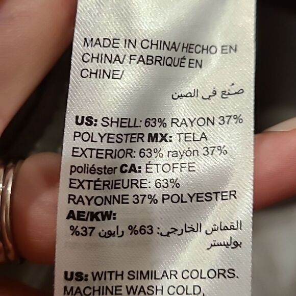 Chicos womens light sage green rayon sinched waist jacket size small - Picture 7 of 9